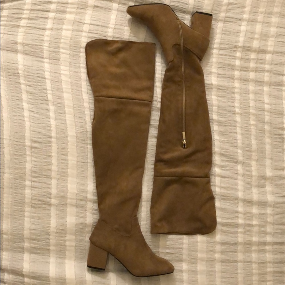 OTK Taupe Boots 7.5 🆕